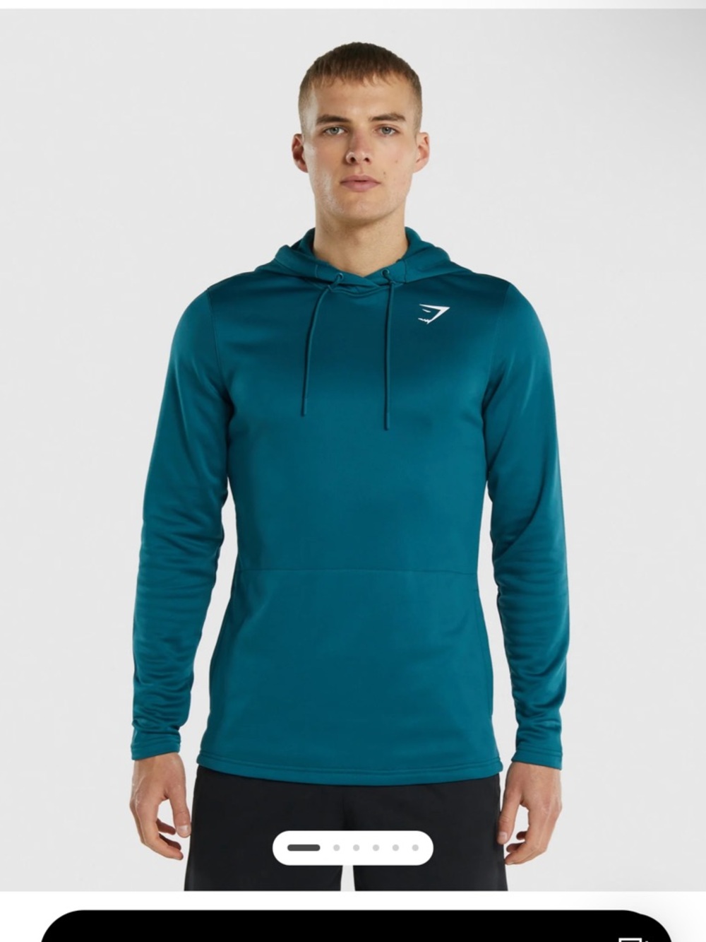 Gymshark arrival lightweight hoodie pullover men sz large $40 retail